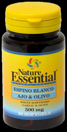 Biancospino Aglio + Olive + 500 Mg. 50 Perle