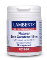 Nat Beta Carotene 15mg 90cap