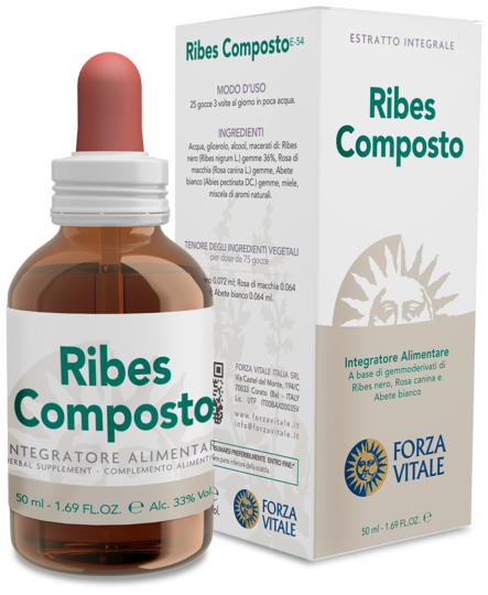 Compost estratto di Ribes 50ml.