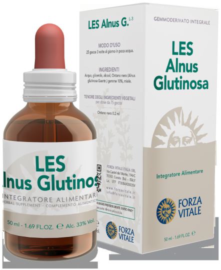 Alnus glutinosa Les Aliso Nero 50ml.