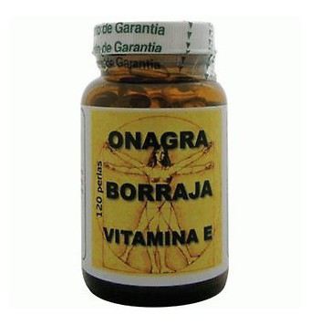 Olio di enotera, borragine, vit.E 120Perlas