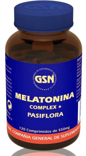 Complesso di Melatonina 550 gr 120 Compresse