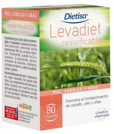 LevaDiet Revivificante 80 Capsules