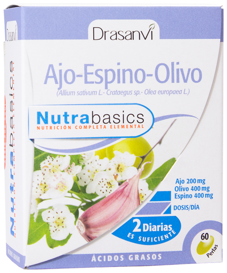 Nutrabasics - Aglio - Biancospino - Oliva