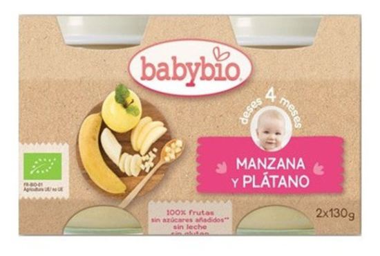 Mela / Banana 2X130g Bio