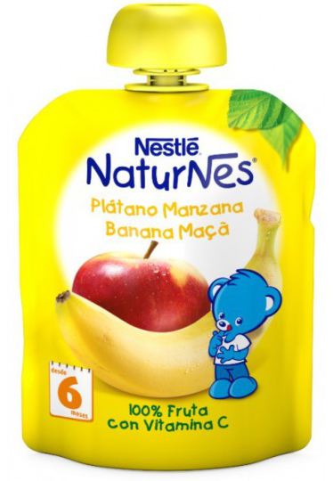 Naturnes Schiacciate Banana Mele + 6 mesi 90 gr