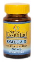 Omega-3500 milligrammi da 50 perle essenziali della natura