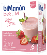 beSlim Strawberry Flavour Shake 6 Unità