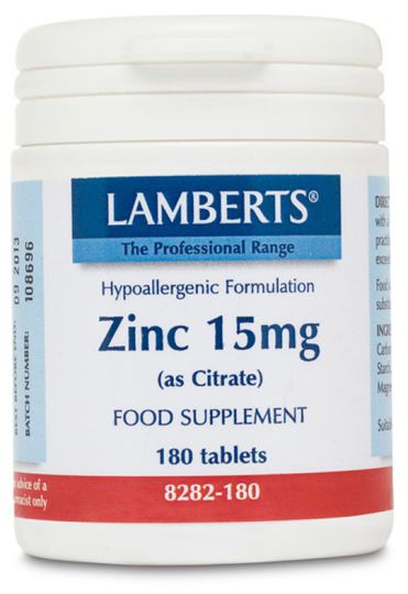 Zinco 15 mg