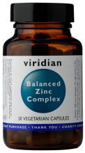 Complesso di zinco bilanciato 30 capsule vegetali