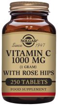 La vitamina C 1000mg Rose Hips 100Com