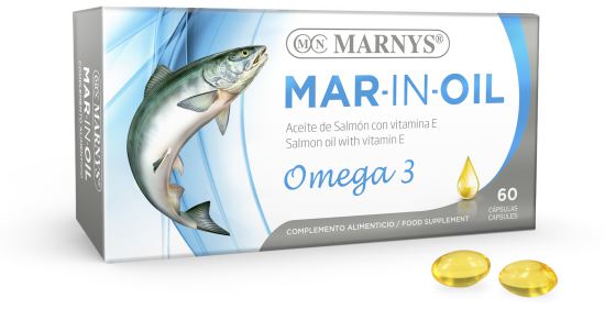 Olio di Salmone Mar-In-Oil 150 capsule x 500 mg