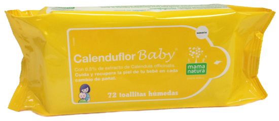 Calenduflor salviettine umidificate per neonati 72 unità