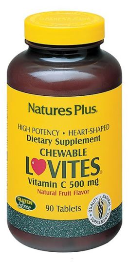 Lovites 500mg. (Cherry Flavor) 90 comp. Masticabili