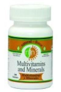 Multivitaminici e minerali 100COMP.