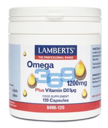 Più vitamina D3 Omega 3-6-9 120 Cap.