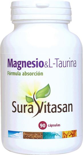 Capsule di magnesio e L-Taurina 90