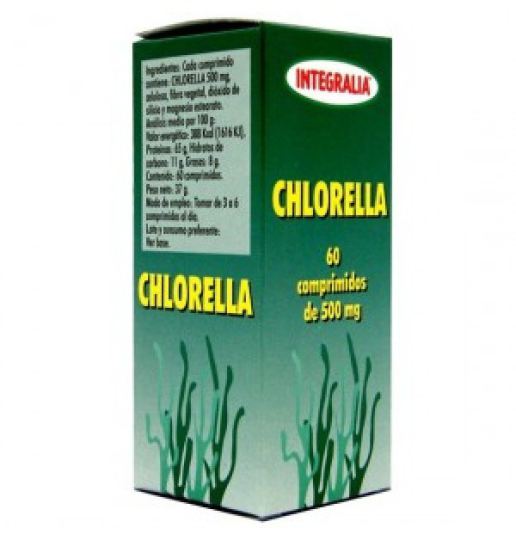 Chlorella 500mg. 60COMP.