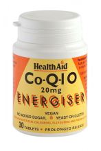 CoQ10 20mg. Liber.prolongada 30comp. Health Aid