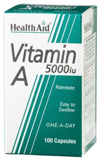 Vit A Vit D 400IU 5000Ui Con 100cap. Health Aid