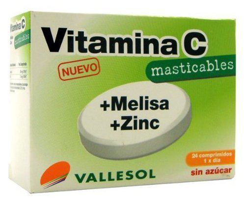 Vitamina C Compresse masticabili 24 zinco Melisa