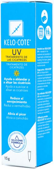 Gel Reductor de Cicatrices Uv 15 gr