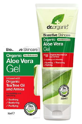 Gel di Aloe Vera con Tea Tree bio e Arnica 200 ml