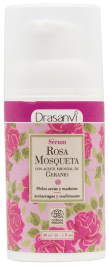 Siero organico per il viso al rosa canina 30 ml