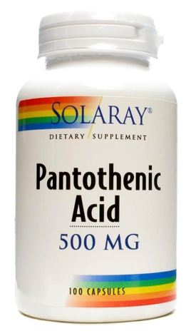 Acid Pantothenic 500 mg 100 Capsule