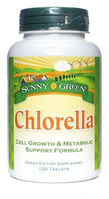 Chlorella 120Comp. Solar Green