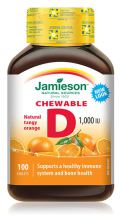 La vitamina D 1000 UI 25Mg.100 Comp.masticables