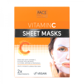 Maschera in tessuto alla vitamina C 2 x 20 ml