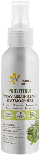 Spray purificante con 30 oli essenziali biologici