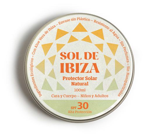 Crema solare biologica Ibiza spf 30+ 100 ml