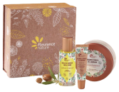 Set Argan: olio + balsamo labbra + balsamo corpo