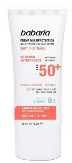 Crema Solare Spf 50 + Antietà 50 ml