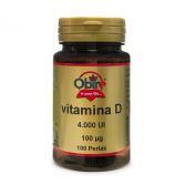 Vitamina D3 4000 UI 100 perle