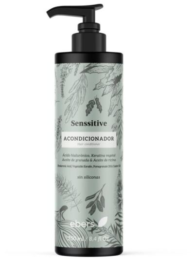 Balsamo per capelli sensibili senza siliconi 250 ml