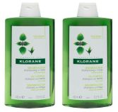 Shampoo Detergente Ortica 2x400 ml