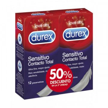 Preservativi a contatto sensibile 50% in totale 24 unità