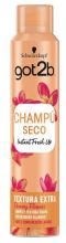 Champú seco got2b textura extra limpia y suave 200 ml