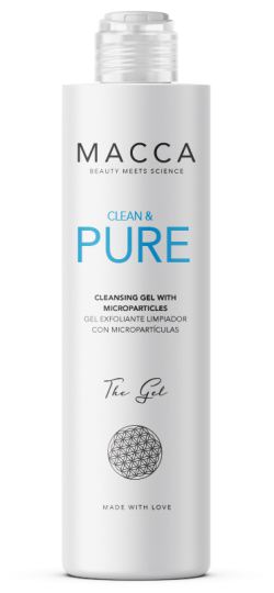 Gel limpiador clean & pure con micropartículas 200 ml